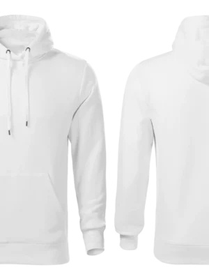 Kapucnis pulcsi fehér