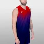 Termek 01 Ferfi Kosar Mez 45 kekpiros