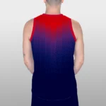 Termek 01 Ferfi Kosar Mez hatul kekpiros