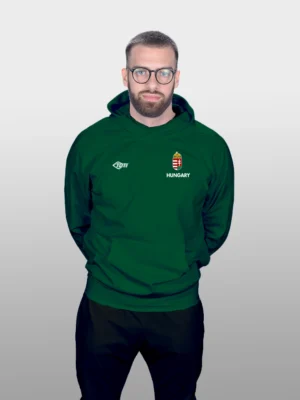 Kapucnis szurkolói pulóver