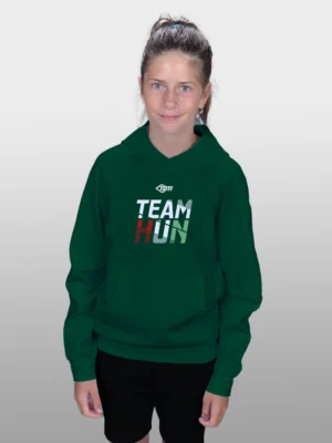 Gyerek kapucnis szurkolói pulóver 2