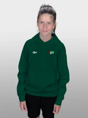 Gyerek kapucnis szurkolói pulóver 3