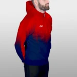 kapucnis cipzáras melegítő felső 01 uni