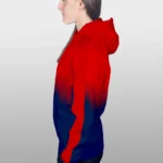 kapucnis cipzáras melegítő felső 01 uni